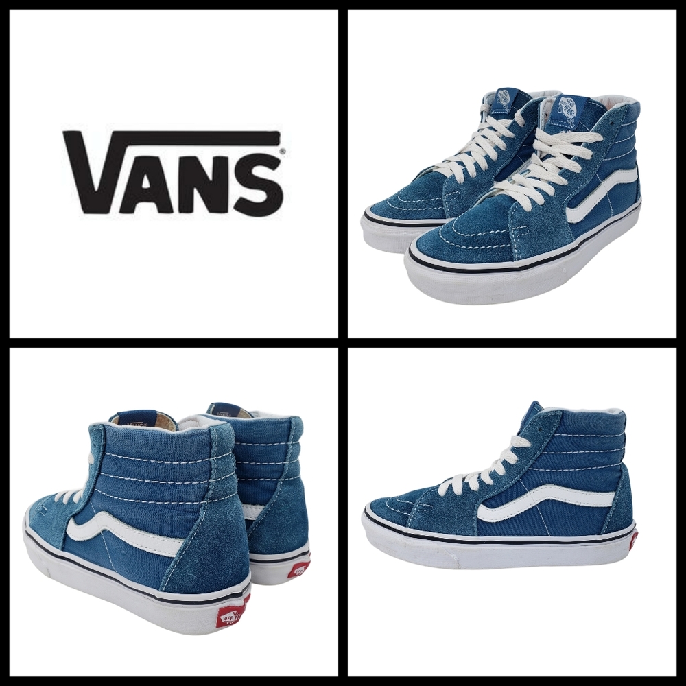 Vans Sk8-Hi, Rumba Teal/ True White, Ankle-High, S